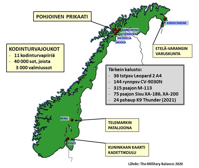 Norjan maavoimat – Turpopankki